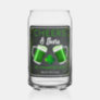 Cheers and Beers St. Patrick's Day Party  Can Glass