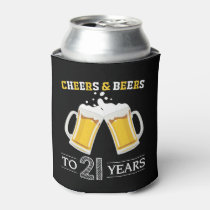 Cheers and Beers to 21 Years Can Cooler