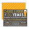 Cheers and Beers to 50 Years Birthday Invitation