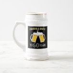 Cheers And Beers To 60 Years Beer Stein at Zazzle