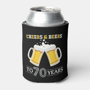 Cheers and Beers to 70 Years Can Cooler