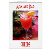 CHEERS AND LOVE "MOM AND DAD" THIS CHRISTMAS (Front)
