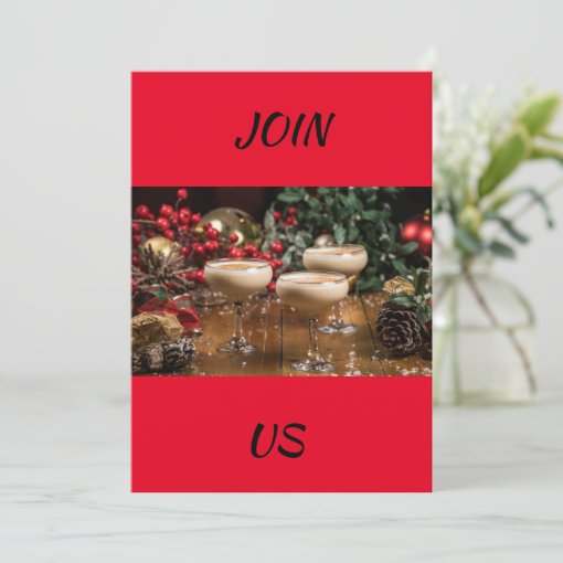 **CHEERS AND SALUTATIONS** CHRISTMAS PARTY INVITATION Zazzle