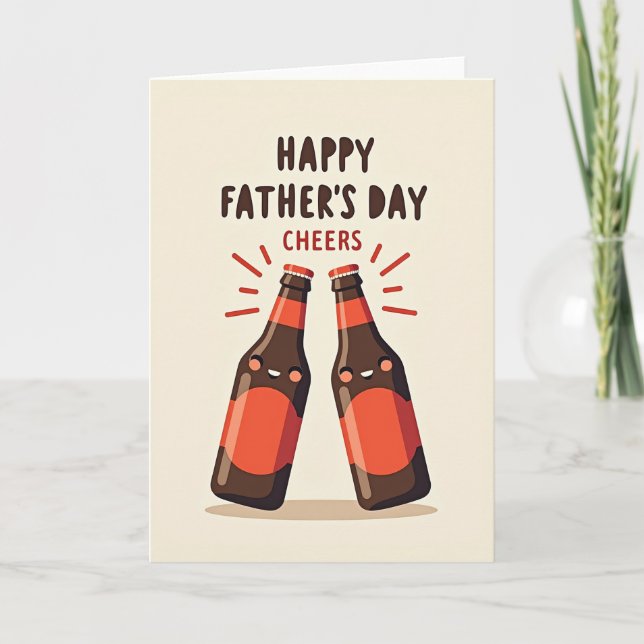Cheers Animated Fathers Day Card (Front)