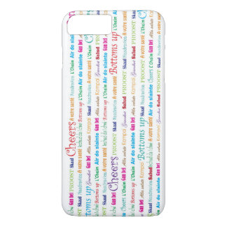 Cheers_Around The World_multi-language_multi-color iPhone 8 Plus/7 Plus Case