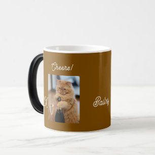 Cheers Bailey, Color Changing Mug for Cat Lovers