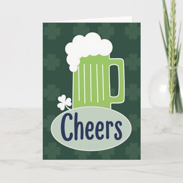 Cheers Beer Celebration Card (Front)