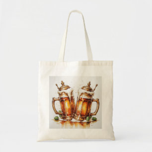 Cheers Beer Mugs Tote Bag