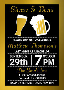 Bachelor Party Invitations Zazzle