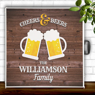 Cheers & Beers Custom Personalized Beer Pong Table