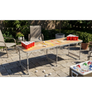 Cheers & Beers Custom Personalized Beer Pong Table