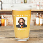 Cheers & Beers Milestone Birthday Photo Keepsake Glass<br><div class="desc">Celebrate a special milestone with the Cheers & Beers Milestone Birthday Photo Keepsake Glass. This stylish glass features a festive "Cheers & Beers" design, perfect for commemorating significant birthdays. Personalize it with a cherished photo to create a unique and memorable keepsake. Crafted from high-quality materials, this durable glass is ideal...</div>