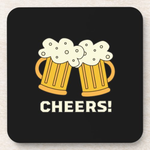 Cheers  beverage coaster