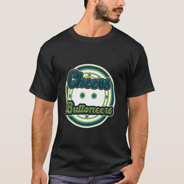 CHEERS BUTTONEERS -60,000-Celebration Member Desig T-Shirt (Front)
