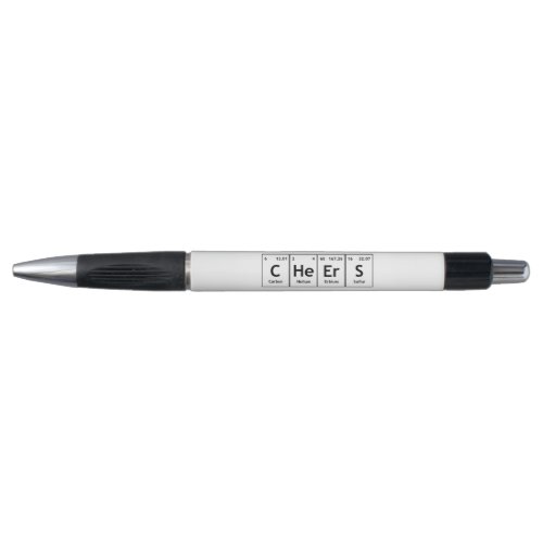 CHeErS Chemistry Periodic Table Words Elements Pen