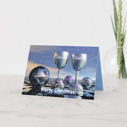 Cheers Christmas card | Zazzle.com