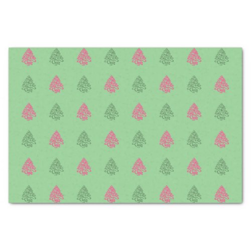 CHEERS CHRISTMAS TREES 5_TISSUE WRAPPING PAPER