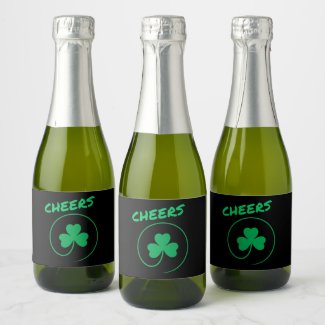 Cheers, Clover, Shamrock, Irish Green, St Patricks