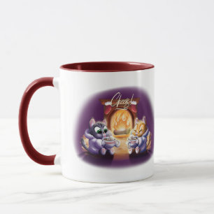 CHEERS! COCOA CATS by Jeff Willis Art Mug