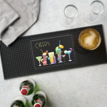 Cheers, Colorful Cocktails Fun