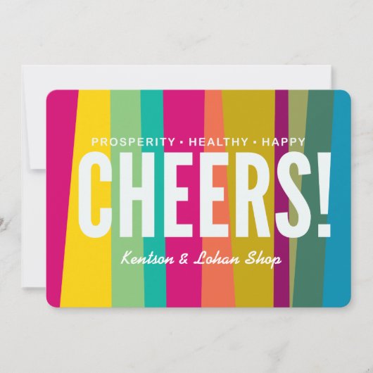 cheers & colorful patterned (Front)