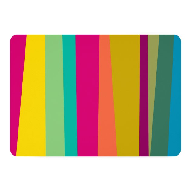 cheers & colorful patterned card