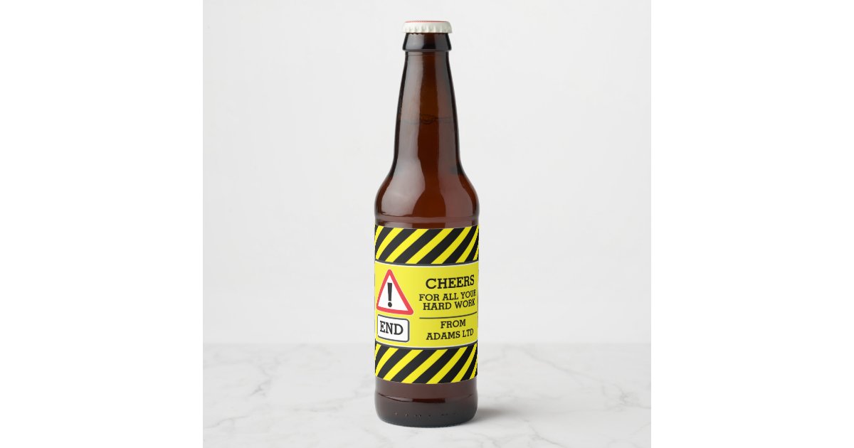 How to take labels off beer bottles