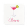 Cheers Cosmo Cocktail Napkins