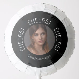 Cheers Custom Photo Name Script Balloon