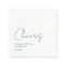 Cheers! Elegant, minimal, handwriting