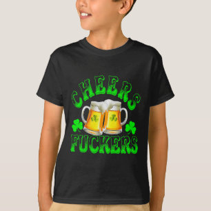 Cheers Ers Funny St Patricks Day Irish Drinking 6 T-Shirt