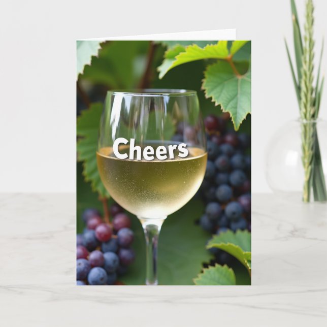 Cheers Floral Mothers Day Card (Front)