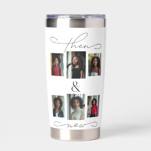 Cheers Grad Photo Collage Graduation Keepsake Insulated Tumbler