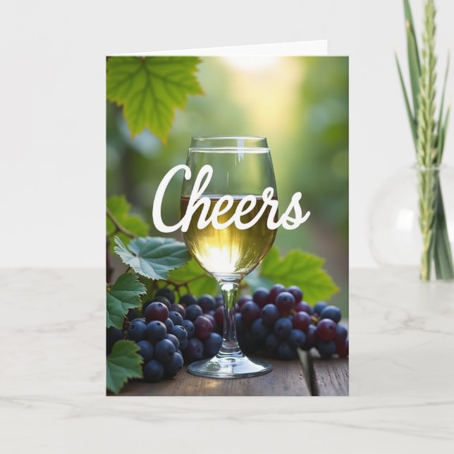Cheers Grapevine Mothers Day Card (Front)