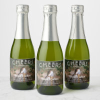 Cheers Happily Ever After Photo Wedding Mini Split