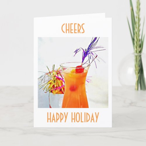 CHEERSHAPPY HOLIDAYHAVE A FANTASTIC NEW YEAR HOLIDAY CARD