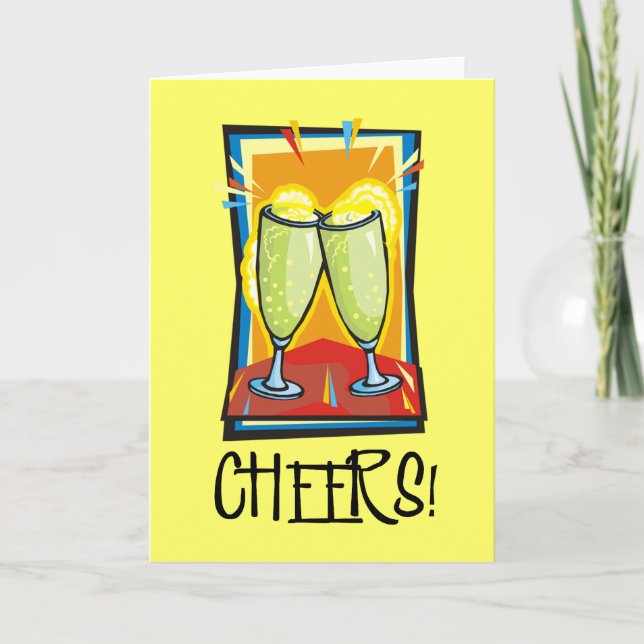 Cheers! Holiday Card (Front)