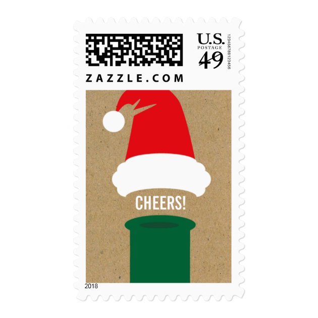 Cheers Holiday Party Postage