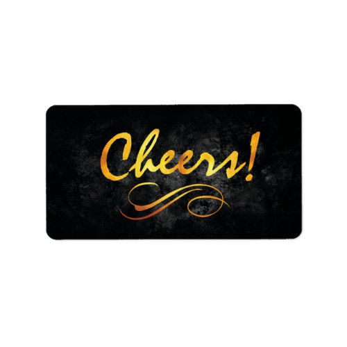 Cheers Label