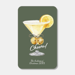Cheers Lemon Drop Holiday Party Matchboxes