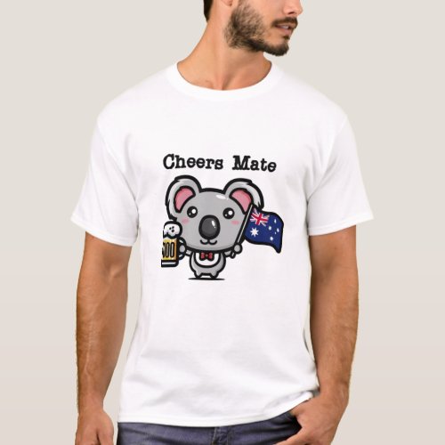 Cheers Mate Kola Bear  T_Shirt