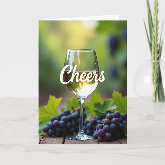 Cheers Mothers Day Fruit Display Card (Front)