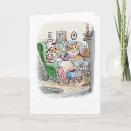 Cheers Mouse Couple Card