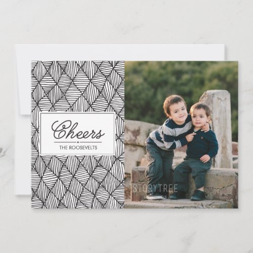 Cheers Paper Holiday Card