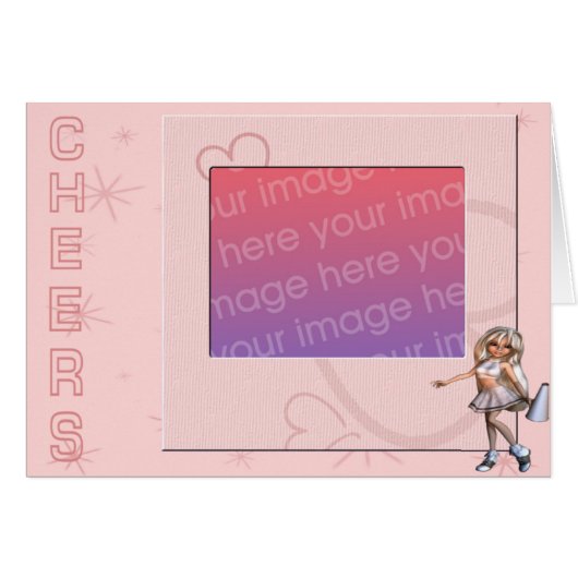 Cheers Photo Frame Cards (Front Horizontal)