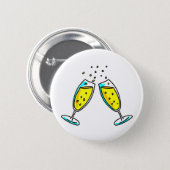Cheers Pinback Button (Front & Back)