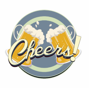 Cheers! Pub Sign Statuette