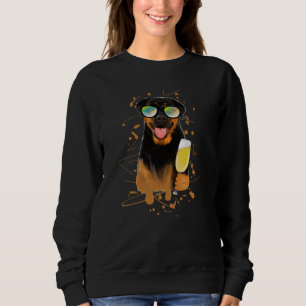 Cheers  Rottweiler Hund Geschenke Sweatshirt