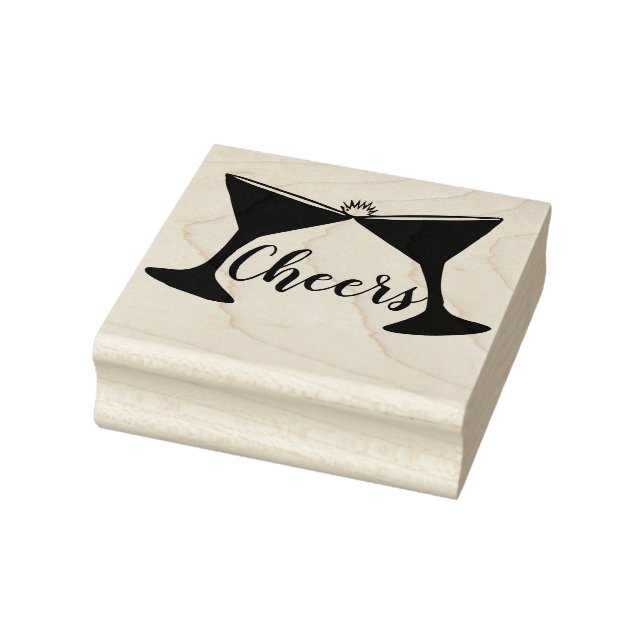 Cheers Rubber Stamp (Stamp)