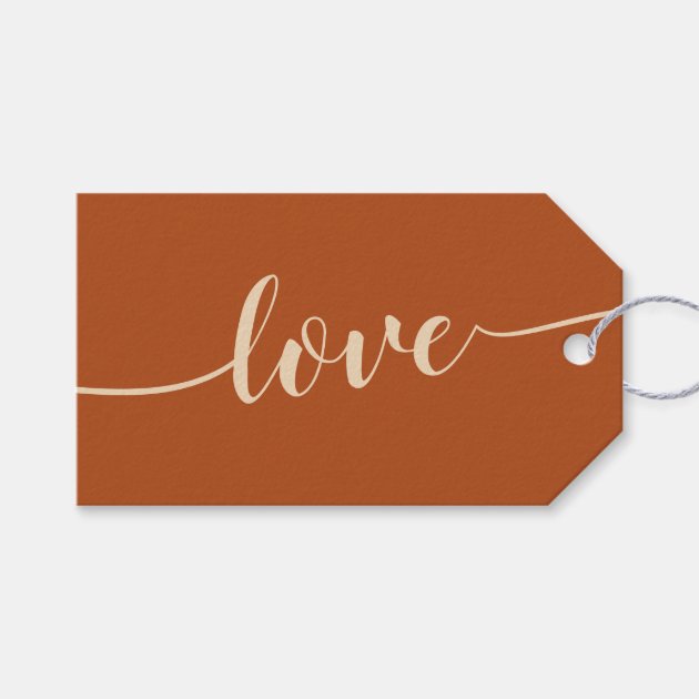 Cheers Simple love script Gift Tags